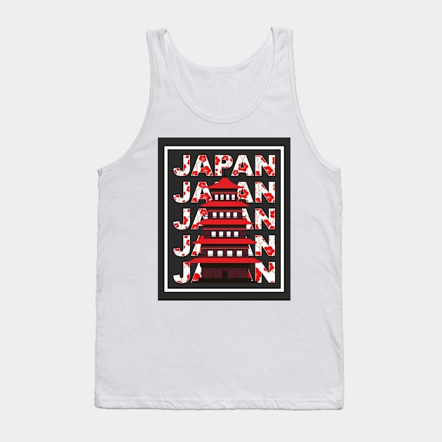 Japan Motif Sakura Tank Top by J-Cloth.id